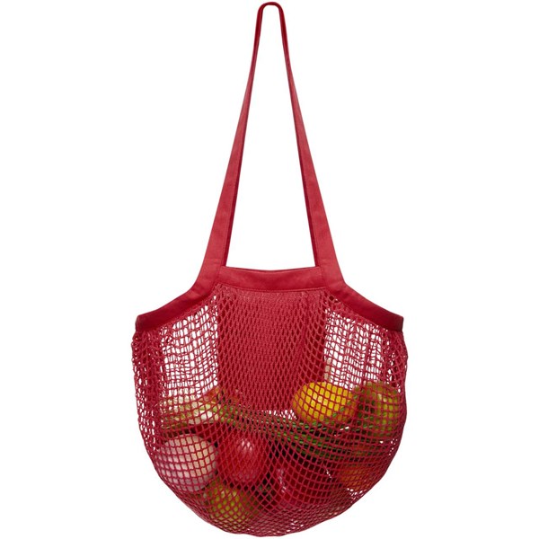 Obrázky: Sieťovaná nákupná taška Pune červená, Obrázok 3