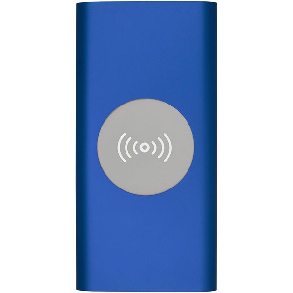 Obrázky: Bezdrôtová 8000mAh powerbanka modrá, Obrázok 8
