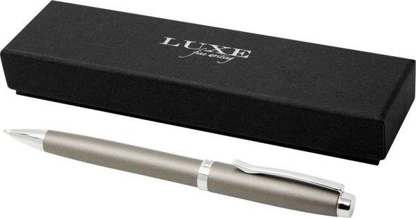 Obrázky: Strochbrné kovové guličkové pero LUXE