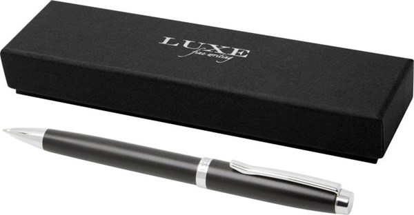 Obrázky: Černé kovové guličkové pero LUXE, Obrázok 1