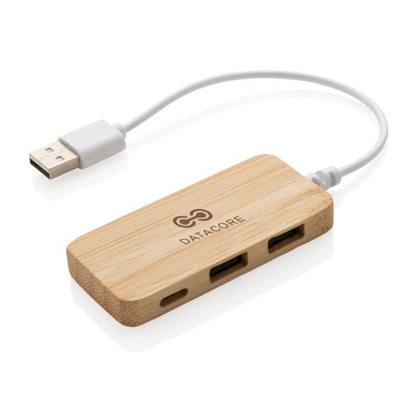 Obrázky: Bambusový USB switch s USB C, Obrázok 4
