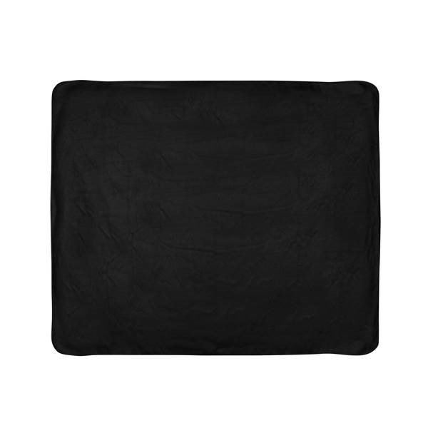 Obrázky: Čierna flísová deka v vrecku, Obrázok 2