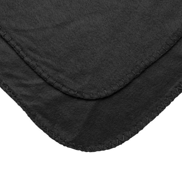 Obrázky: Čierna flísová deka v vrecku, Obrázok 3