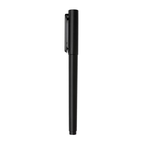 Obrázky: Čierne plastové pero X6 s vrškom, Obrázok 3