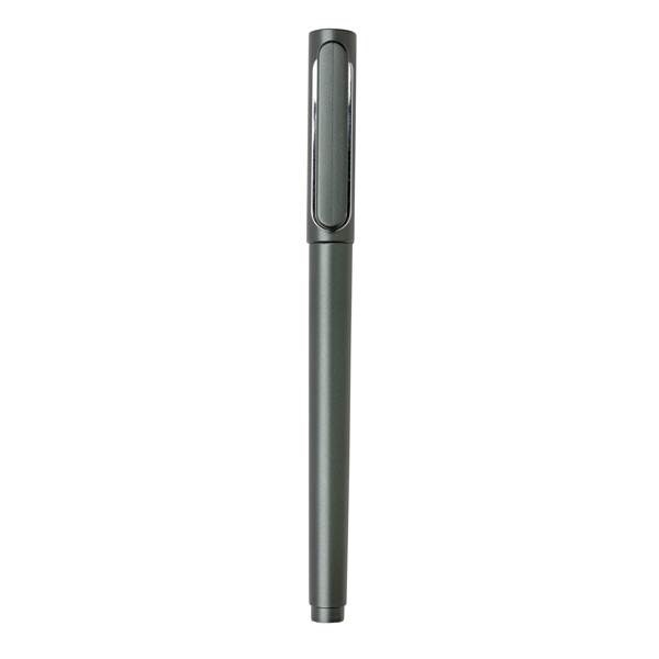 Obrázky: Antracitové plastové pero X6 s vrškom, Obrázok 2