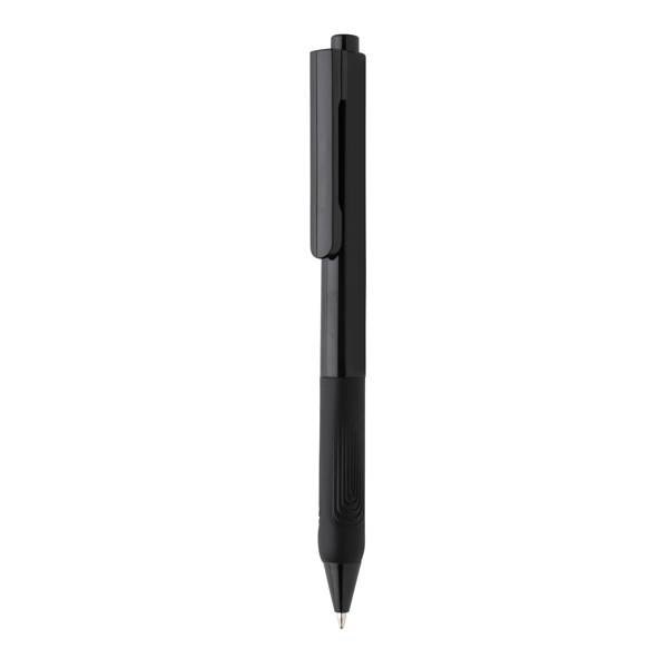 Obrázky: Čierne pero X9 so silikónovýn úchopom, Obrázok 1