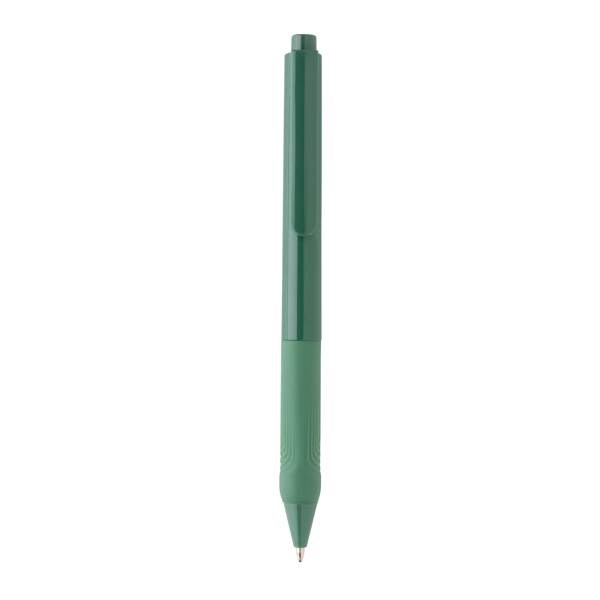 Obrázky: Zelené pero X9 so silikónovýn úchopom, Obrázok 2