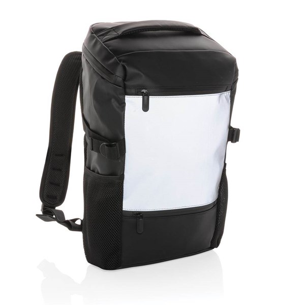 Obrázky: Čierny ruksak na 15,6" notebook s reflex. plochou