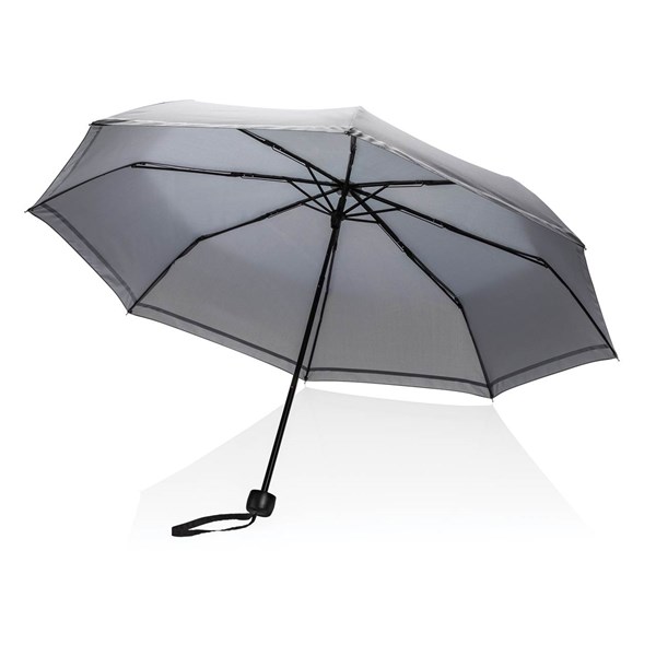 Obrázky: Šedý dáždnik Impact s reflexným pásikom, Obrázok 4