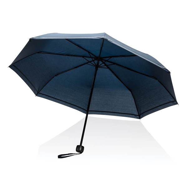 Obrázky: Námornícky modrý dáždnik Impact s reflex. pásikom, Obrázok 4