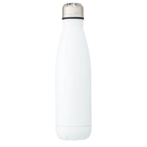 Obrázky: Nerezová termoska 500 ml, vák. izolácia biela, Obrázok 4