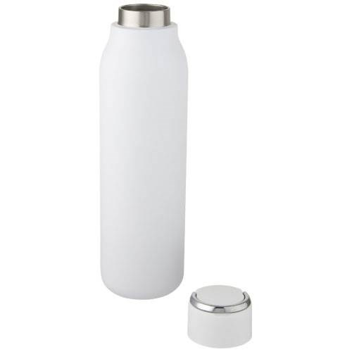 Obrázky: Biela medená fľaša 600 ml, vákuová izolácia, Obrázok 2