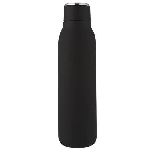 Obrázky: Čierna medená fľaša 600 ml, vákuová izolácia, Obrázok 5