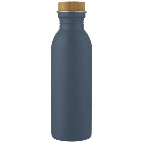 Obrázky: Športová fľaša z nerezovej ocele 650 ml, modrá, Obrázok 5