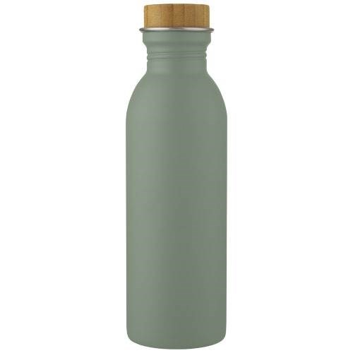 Obrázky: Športová fľaša z nerezovej ocele 650 ml, zelená, Obrázok 4
