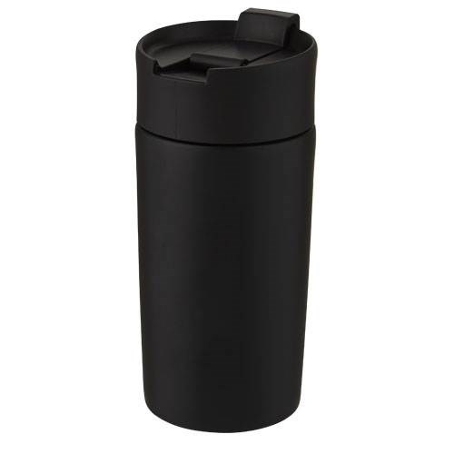 Obrázky: Medený termohrnček 330 ml, čierny, Obrázok 3