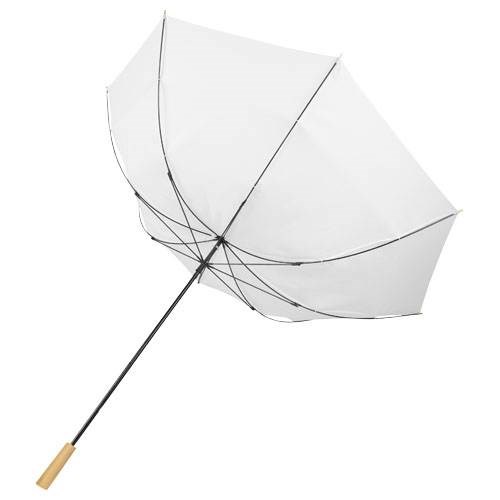 Obrázky: Golfový dáždnik pre 2 osoby z RPET, biely, Obrázok 4