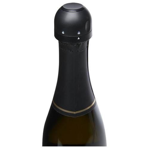 Obrázky: Čierna zátka na šampanské z ABS plastu, Obrázok 3