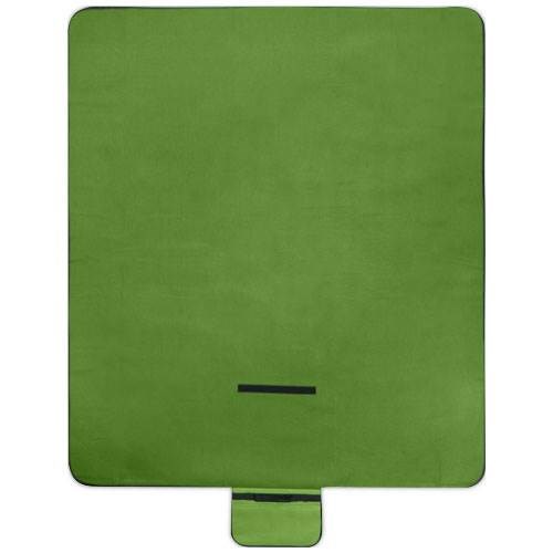 Obrázky: Vodoodolná pikniková deka z RPET zelená, Obrázok 4