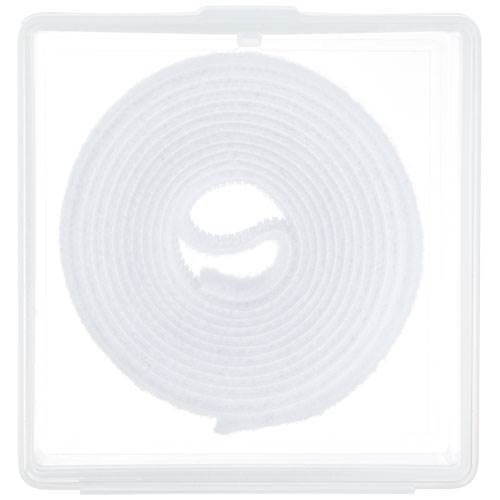 Obrázky: Biele sťahovacie pásky na káble z nylónu, Obrázok 2