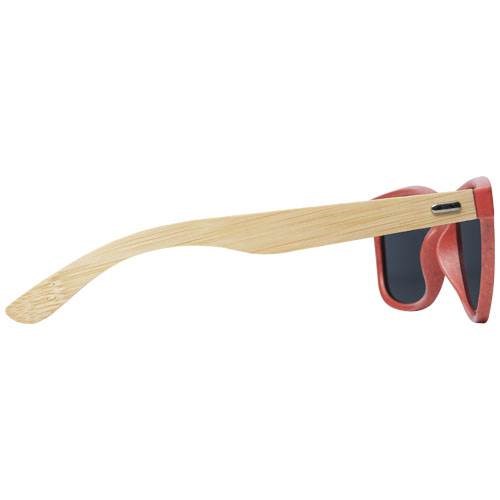 Obrázky: Bambusové slnečné okuliare s červenou obrubou, Obrázok 6