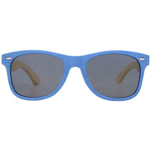 Obrázky: Bambusové slnečné okuliare s modrou obrubou, Obrázok 3