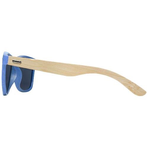 Obrázky: Bambusové slnečné okuliare s modrou obrubou, Obrázok 5