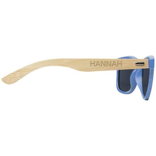 Obrázky: Bambusové slnečné okuliare s modrou obrubou, Obrázok 7