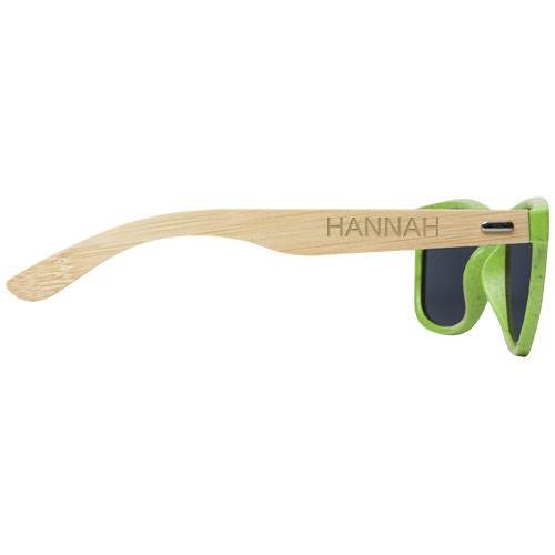 Obrázky: Bambusové slnečné okuliare se zelenou obrubou, Obrázok 7