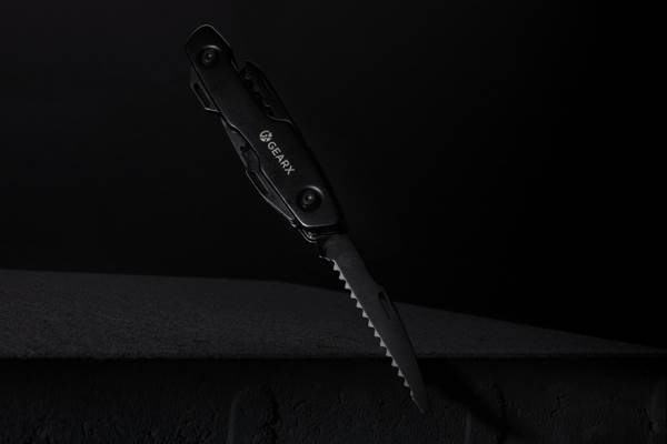 Obrázky: Multifunkčný nôž Gear X, čierny, Obrázok 10