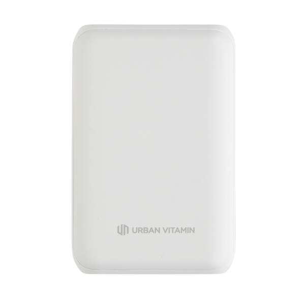 Obrázky: Powerbanka Urban Vitamin Alameda 10 000 mAh, biela, Obrázok 3