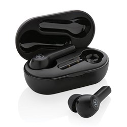 Obrázky: TWS slúchadlá Motorola MOTO 85 IPX5, čierne