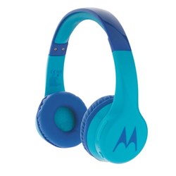 Obrázky: Detské bezdrôtové slúchadlá Motorola JR301, modré