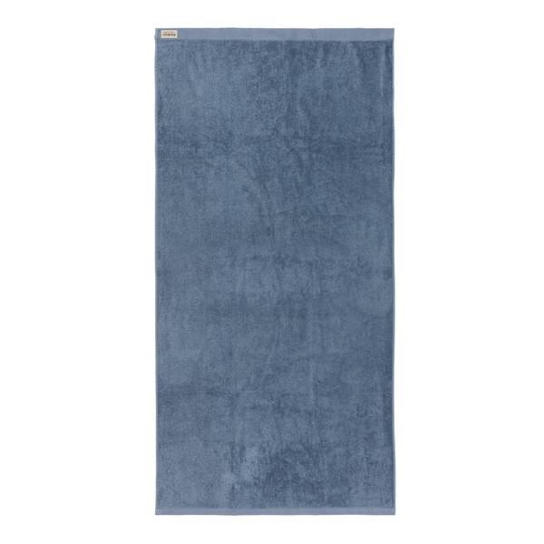 Obrázky: Osuška 70 x 140 cm 500g Ukiyo Sakura, modrá, Obrázok 2
