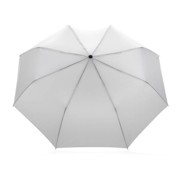 Obrázky: Biely auto-open dáždnik Impact zo 190T RPET AWARE, Obrázok 2