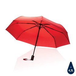 Obrázky: Auto-open/close dáždnik Impact, červený