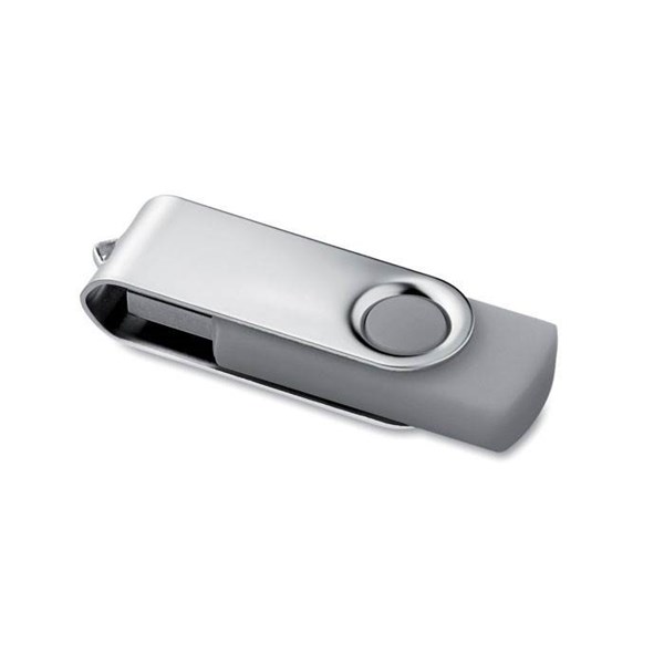 Obrázky: Strieborno-šedý USB flash disk 8GB