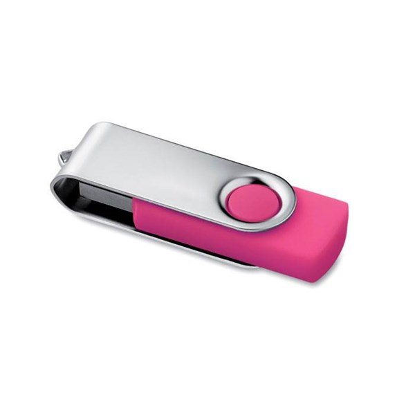 Obrázky: Strieborno-ružový USB flash disk 16GB, Obrázok 1