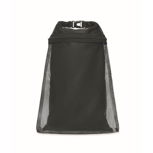 Obrázky: Čierne vodotesná taška s popruhom, 6L, Obrázok 1