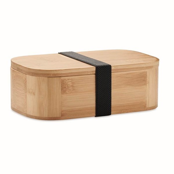 Obrázky: Bambusová krabička na jedlo 1l, hnedá, Obrázok 1