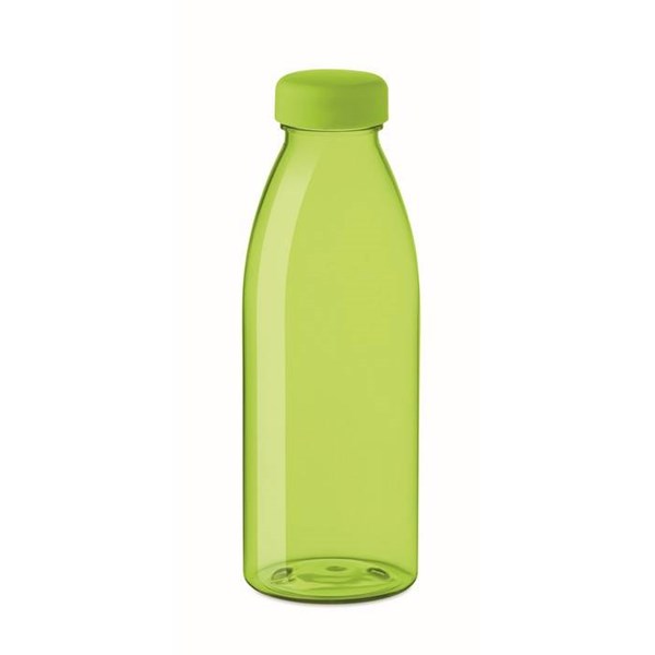 Obrázky: Transparentná limetková RPET fľaša 500 ml