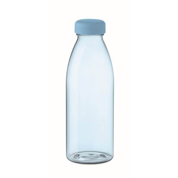 Obrázky: Transparentná svetlomodrá RPET fľaša 500 ml, Obrázok 1