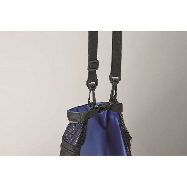 Obrázky: Modrá vodotesná taška s popruhom, 6L, Obrázok 7