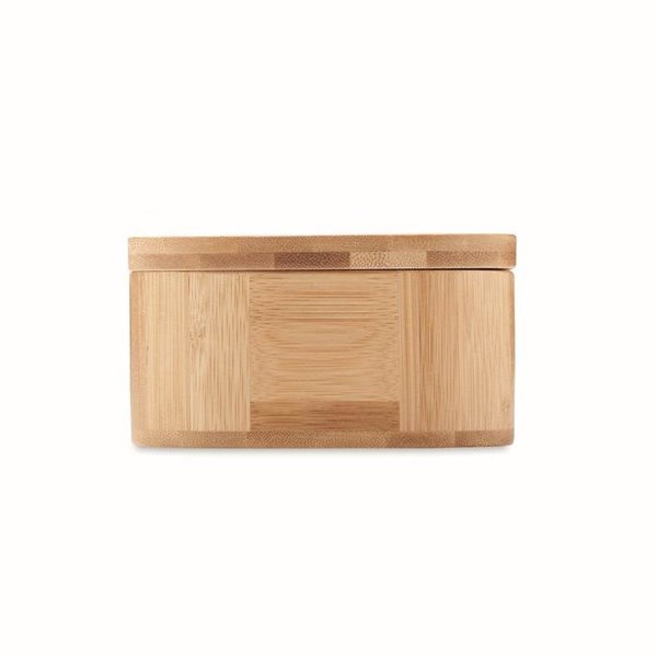 Obrázky: Bambusová krabička na jedlo 650 ml, hnedá, Obrázok 12