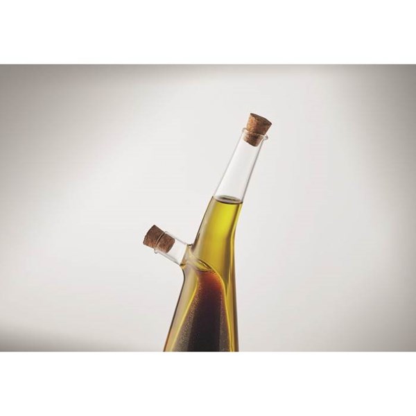 Obrázky: Sklenená fľaša na olej a ocet, transparentná, Obrázok 10