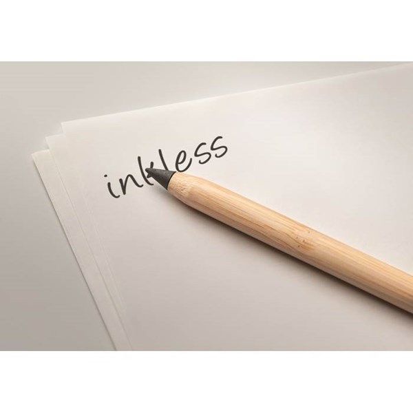 Obrázky: Bezatramentové bambusové pero s gumou, Obrázok 2