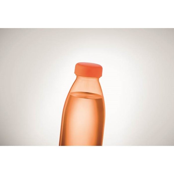Obrázky: Transparentná oranžová RPET fľaša 500 ml, Obrázok 6
