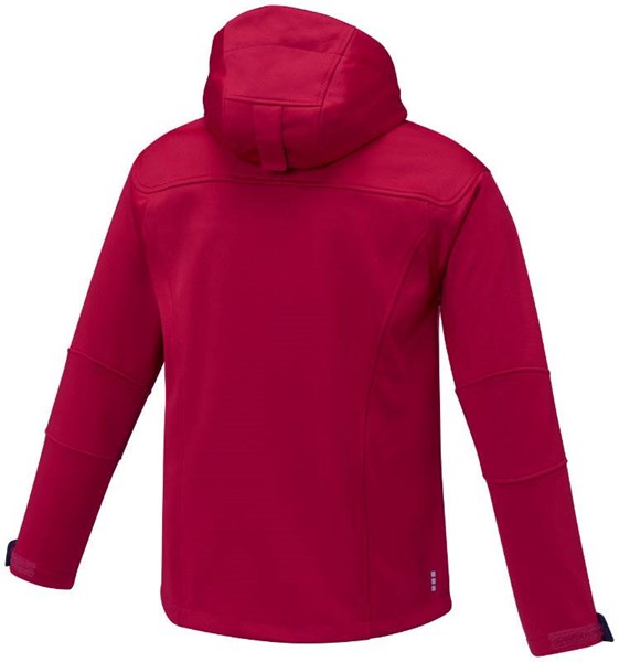 Obrázky: Pánska SOFTSHELL bunda Match ELEVATEčervená XXXL, Obrázok 4