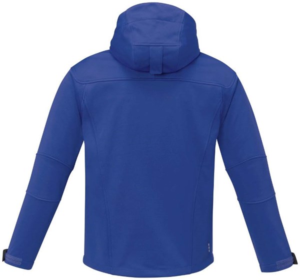Obrázky: Pánska softshellová bunda Match-modrá, M, Obrázok 2