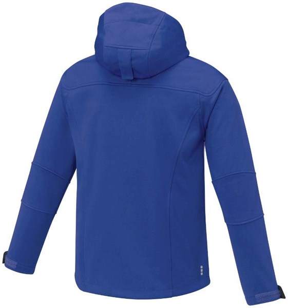 Obrázky: Pánska softshellová bunda Match-modrá, S, Obrázok 3